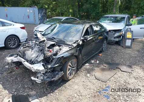 2018 Honda Accord Hybrid Ex-L from USA, damaged, VIN 1HGCV3F58JA008329